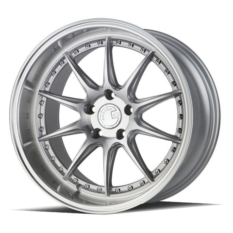 AodHan Wheels DS07 Silver w/ Machined Face 18x9.5 | 5x100 (DS71895510035SMF)