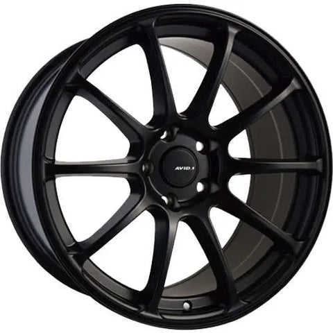 AVID1 AV27 Matte Black 18x8.5 | 5x114.3 (AV2718855H35BK)