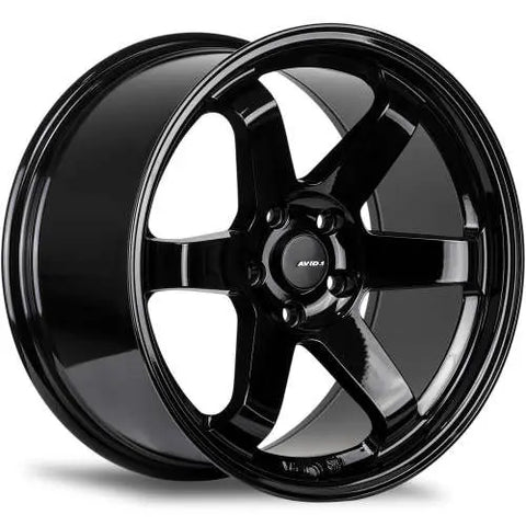 AVID1 AV6 Gloss Black 17x8 | 5x100 (AV0617805C35GBK) - Return
