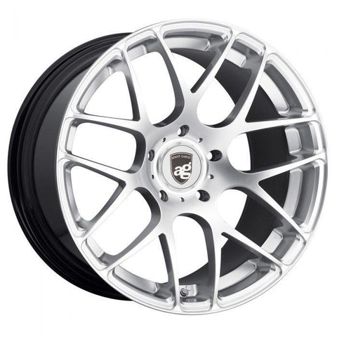 Avant Garde Wheels Ruger Mesh Liquid Silver w/Machined Face (Liquid Silver) 19x8.5 | 5x130 (RMSHF-LS530198545)