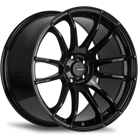 AVID1 AV20 Gloss Black 17x8 | 5x114.3 (AV2017805H35GBK) - Return