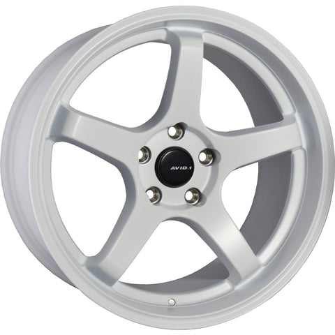 AVID1 AV28 Matte White 18x9.5 | 5x114.3 (AV2818955H35WH)