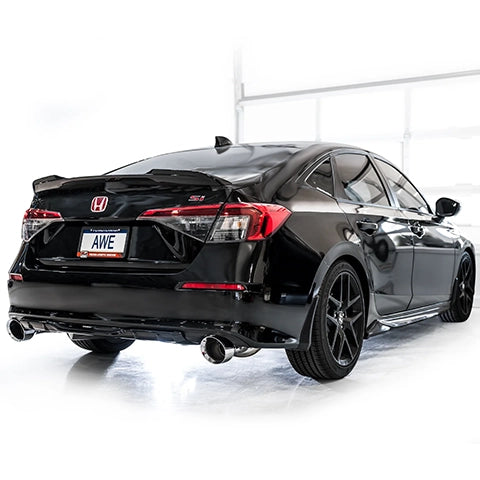 AWE Tuning Cat-Back Exhaust System | 2022+ Honda Civic Si and 2023+ Acura Integra A-Spec (3020-32/33)