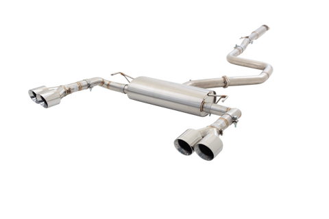 XForce 3" Stainless Steel Catback System w/ Varex | 2022+ Kia Forte GT Sedan & Hatch (ESKC22VKCS)