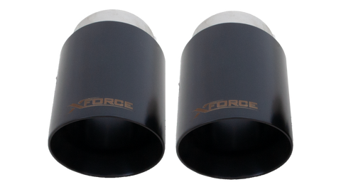 XForce Black Tips | 2020+ Hyundai Elantra N Line 1.6L (ESHY33BLKTIPS)