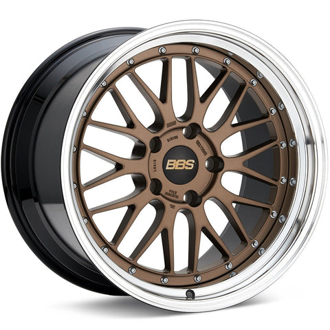 BBS Wheels LM Bronze w/ Diamond Cut Machined Lip 19x9.5 | 5x120 (LM434MBZ)