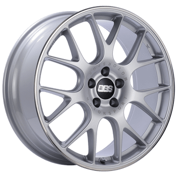 BBS Wheels CHR Brilliant Silver w/ Polished Outer Lip Ring 20x10.5 | 5x120 (CH101SPO)
