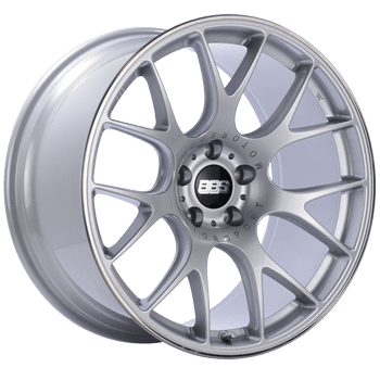 BBS Wheels CHR Brilliant Silver w/ Polished Outer Lip Ring 20x9 | 5x112 (CH148SPO)