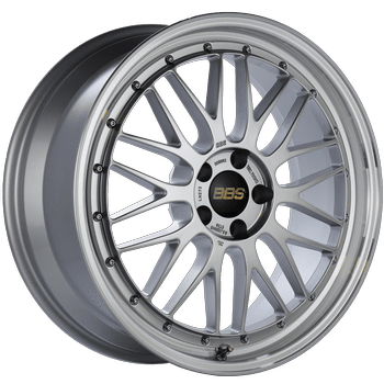 BBS Wheels LM Diamond Silver w/ Diamond Cut Machined Lip 20x9 | 5x112 (LM407DSPK)