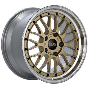BBS Wheels LM Gold w/ Diamond Cut Machined Lip 18x10 | 5x130 (LM266GPK)