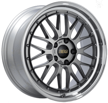 BBS Wheels LM Diamond Black w/ Diamond Cut Machined Lip 19x9 | 5x120 (LM403DBPK)