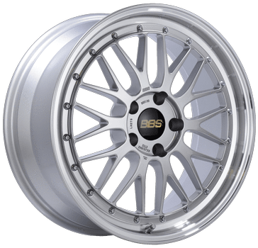 BBS Wheels LM Diamond Silver w/ Diamond Cut Machined Lip 20x10.5 | 5x114.3 (LM239DSPK)