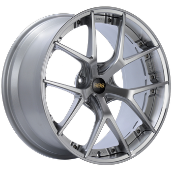 BBS Wheels RI-S Diamond Silver w/ Machined Lip 20x10 | 5x120 (RIS002DSPK)