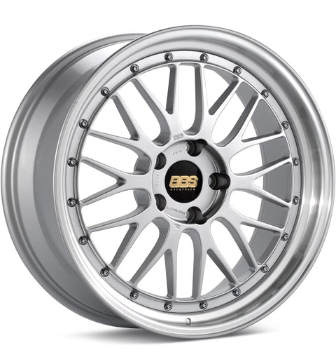 BBS Wheels LM Diamond Silver w/ Diamond Cut Machined Lip 18x10 | 5x114.3 (LM086DSPK)