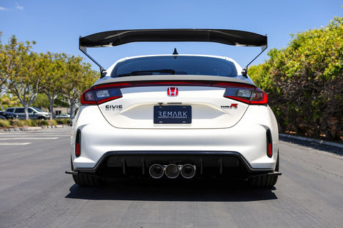 Remark Sports Touring Q-Spec Triple Tip Catback & Front Pipe | 2023+ Honda Civic Type-R (RK-C3076H-09Q)