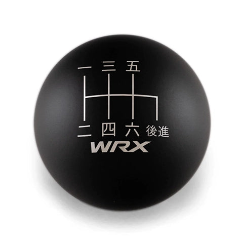 Billetworkz Weighted Shift Knob - 6 Speed WRX Japanese Engraving | 2015-2023 Subaru WRX (BW-KNB-WRX6-JPWRX)