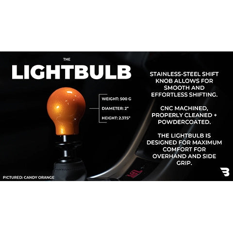 Billetworkz Weighted Shift Knob - 6 Speed Velocity Engraving Billetworkz Weighted Shift Knob - 6 Speed Velocity Engraving