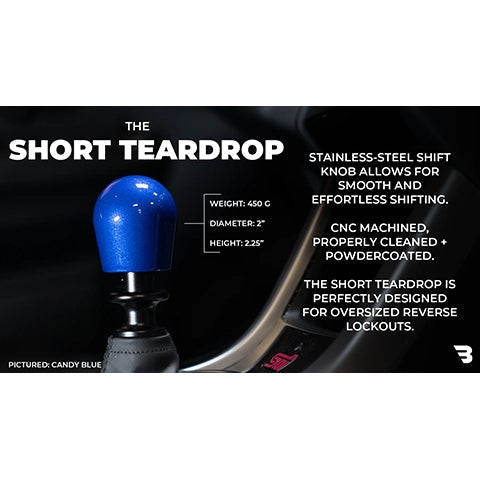 Billetworkz Weighted Shift Knob - 6 Speed BRZ Japanese Engraving |2022-2023 Subaru BRZ (BW-KNB-BRZ2-JPBRZ)