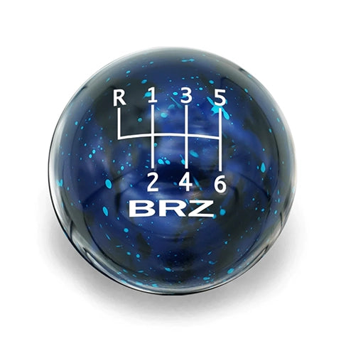 Billetworkz Cosmic Space Shift Knob - 6 Speed BRZ Engraving | 2013-2021 Subaru BRZ (BW-KNB-BRZ1-SBRZ)