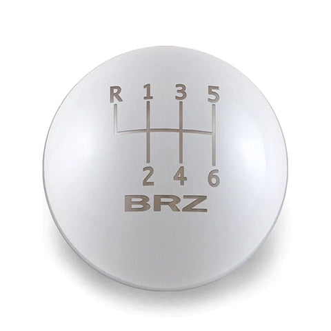 Billetworkz Weighted Shift Knob - 6 Speed BRZ Engraving | 2013-2021 Subaru BRZ (BW-KNB-BRZ1-SBRZ)