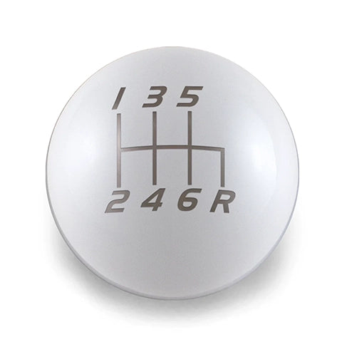 Billetworkz Weighted Shift Knob - 6 Speed Velocity Engraving | 2015-2023 Subaru WRX, and 2004-2021 Subaru WRX STI (BW-KNB-WRX6-VEL6)