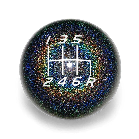 Billetworkz Weighted Shift Knob - 6 Speed Velocity Engraving | 2015-2023 Subaru WRX, and 2004-2021 Subaru WRX STI (BW-KNB-WRX6-VEL6)