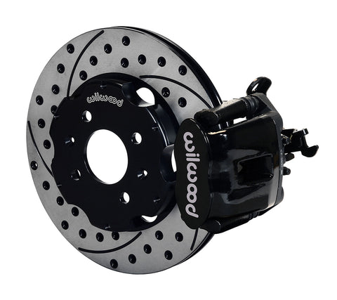 Wilwood Rear Parking Brake Caliper Brake Kit - 2.46" Axle Offset - 11" Rotors | 92-95 Civic / 93-97 Del Sol / 90-01 Integra (140-10208)