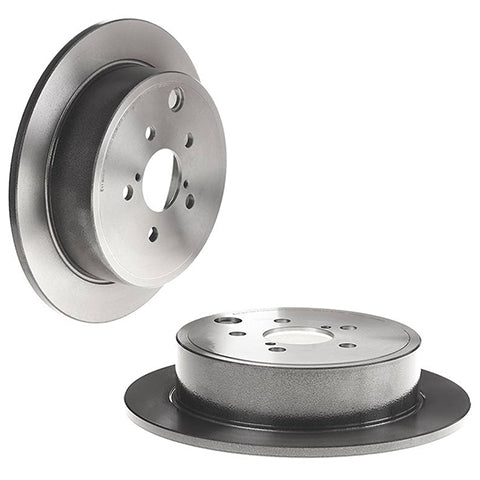 Brembo OEM Equivalent Rear Brake Rotor | 2008-2014 Subaru WRX, 2013-2015 Subaru BRZ, and 2010-2014 Subaru Legacy (08.C252.11)