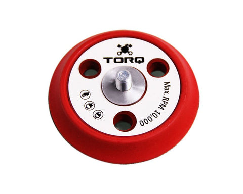 Chemical Guys TORQ R5 Dual-Action Red Backing Plate with Hyper Flex Technology | Universal (BUFLC_200)