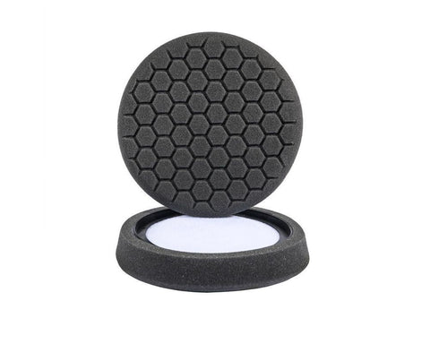 Chemical Guys Self-Centered Hex Logic Black Finishing Pad Black | Universal  (BUFX_106HEX)