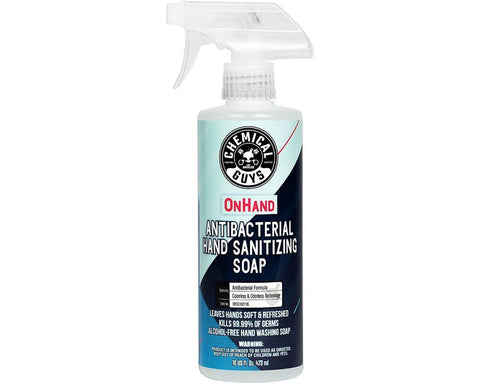 Chemical Guys OnHand Antibacterial Hand Sanitizing Soap | Universal (HYG10116)