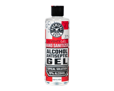 Chemical Guys SeventyGel Hand Sanitizer 70% Topical Solution (16 Fl. Oz.) | Universal (HYG10216)