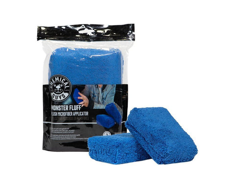 Chemical Guys Blue Thick -Microfiber Applicator Premium Grade | Universal (MIC28602)