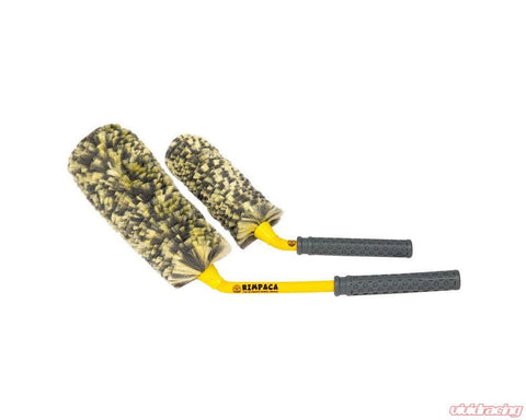Chemical Guys Rimpaca Reach Around Ultimate Wheel Brush Set (2 Pcs) | Universal (ACC615)