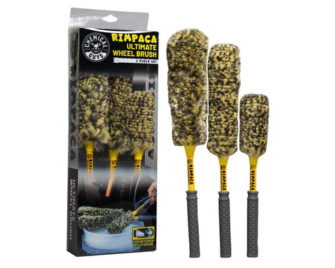 Chemical Guys Rimpaca Ultimate Wheel Brush Set (3 Pcs) | Universal (ACC617)