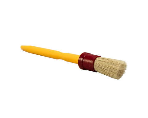Chemical Guys The Best Detailing Brush-1in Boars Hair Round Soft Detailing Brush (ACCS91)