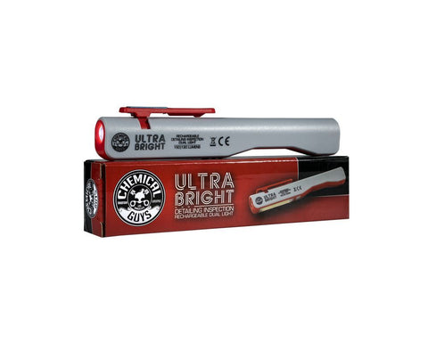 Chemical Guys Ultra Bright Rechargeable Detailing Inspection Dual Light | Universal (EQP401)