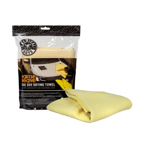Chemical Guys 35" x 26" Waffle Weave SUV Microfiber Drying Towel | Universal (MIC702)