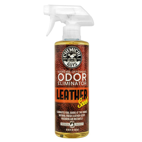 Chemical Guys Extreme Offensive Leather Scented Odor Eliminator | Universal (SPI22116)