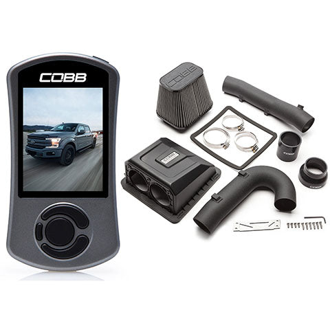 Cobb Stage 1+ Power Package with TCM Tuning | 2017-2019 Ford F-150 Ecoboost 3.5T (FOR006001P-TCM)