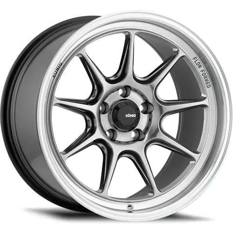 Konig Countergram Hyperchrome w/ Machined Lip 15x8 | 4x100 (CT8510025C)