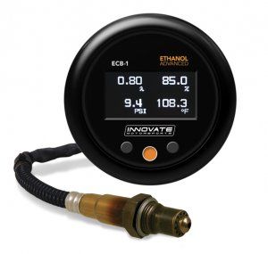 Innovate Motorsports ECB-1 BOOST Ethanol Content Advanced & Air/Fuel Ratio Gauge (39060/39110)