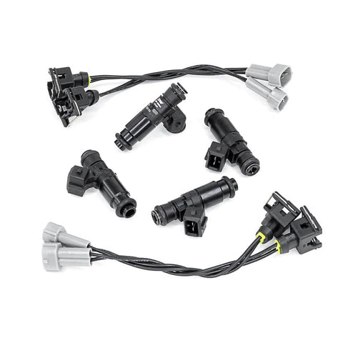 DeatschWerks Bosch EV14 1500cc Injectors - Set of 4 | 2008-2015 Mitsubishi Lancer Evolution X (16M-10-1500-4)
