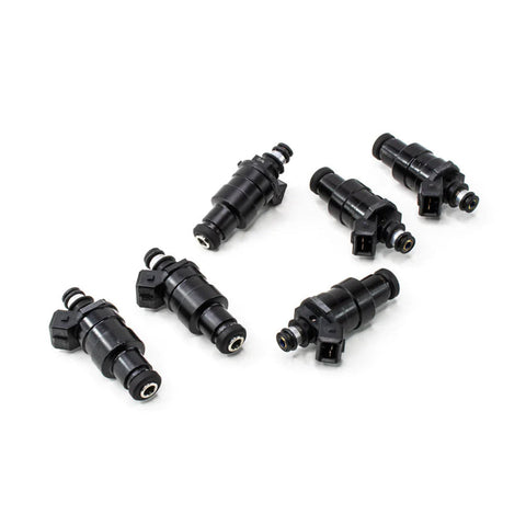 DeatschWerks RB26DETT 550cc Top Feed Low Impedance Injectors - Set of 6 | 1989-2002 Nissan Skyline (42M-01-0550-6)