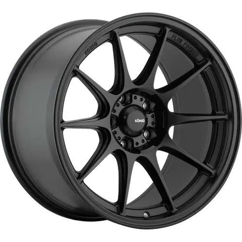 Konig Dekagram Matte Black 19x10.5 | 5x114.3 (DK09514235)