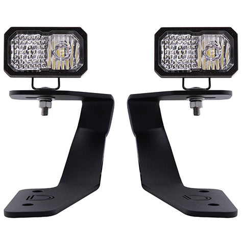 Diode Dynamics SSC2 Ditch Light Kit - Pro / Yellow | 2022+ Subaru WRX and 2018-2023 Subaru Crosstrek (DD6565)