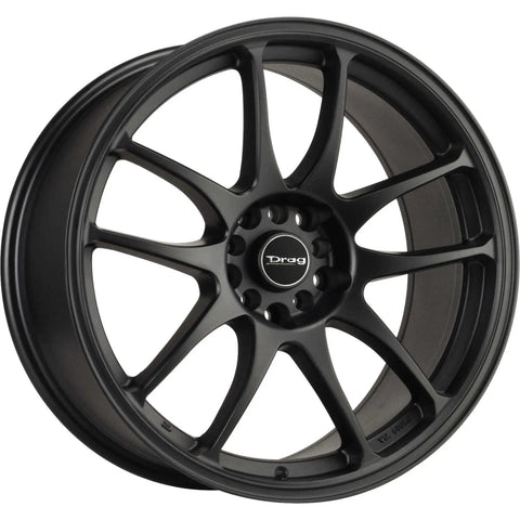 Drag Wheels DR31 Flat Black 17x8 | 5x100/5x114.3 (DR31178054773BF1)