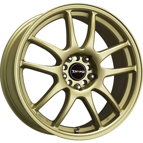 Drag Wheels DR31 Flat Gold 17x8 | 5x100/5x114.3 (DR31178053573GDF1)