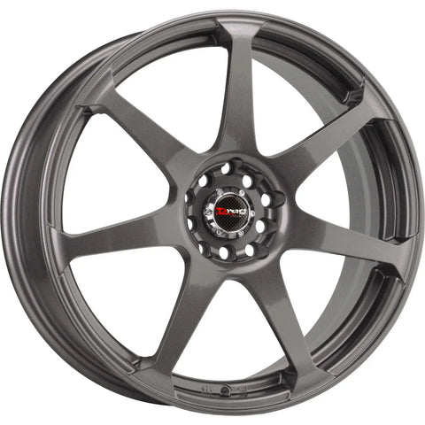 Drag Wheels DR33 Charcoal Gray 15x7 | 5x100/5x114.3 (DR33157054073GM1)