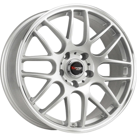 Drag Wheels DR37 Silver w/ Machined Lip 20x10 | 5x114.3 (DR372010062373S1)